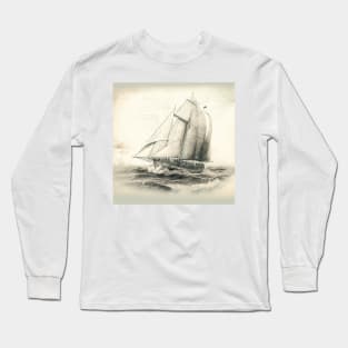 On the high seas IV Long Sleeve T-Shirt